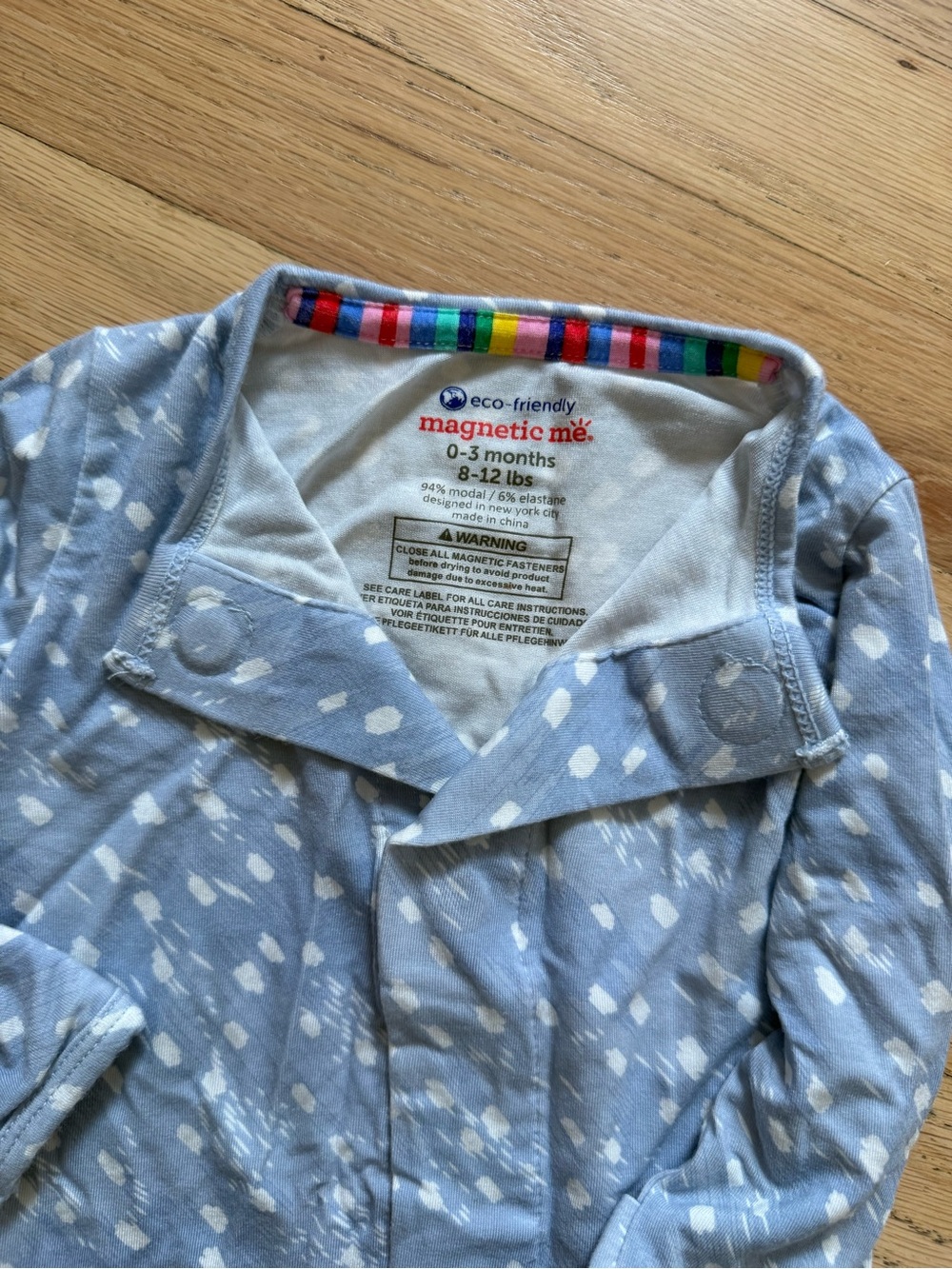 MAGNETIC ME Doeskin Footless Sleeper - Picture 4 of 4